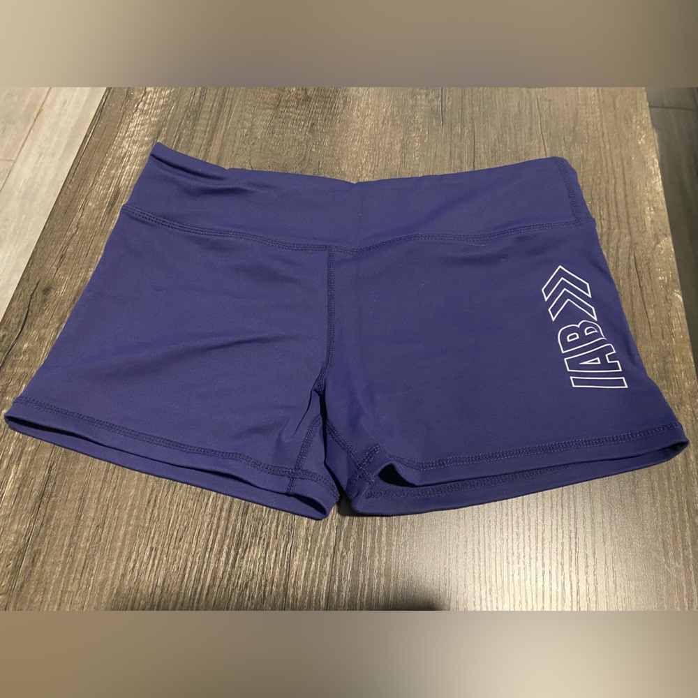 IAB booty shorts M navy NWOT